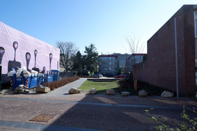 Aanleg van de Grifthof Aanleg van de Grifthof