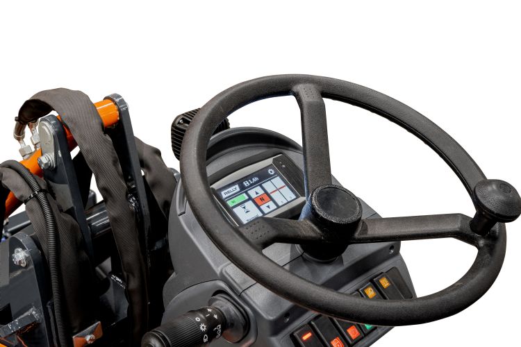 Moderne lay-out van de bediening en het dashboard Moderne lay-out van de bediening en het dashboard