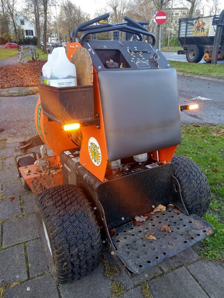 De Biga Groep bracht zelf een voorziening aan om extra brandstof te kunnen vervoeren. De Biga Groep bracht zelf een voorziening aan om extra brandstof te kunnen vervoeren.