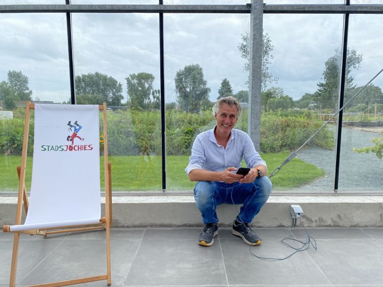 Rob Geerlings: 'Duurzaamheid is de basis van Stadsjochies.' Rob Geerlings: 'Duurzaamheid is de basis van Stadsjochies.'