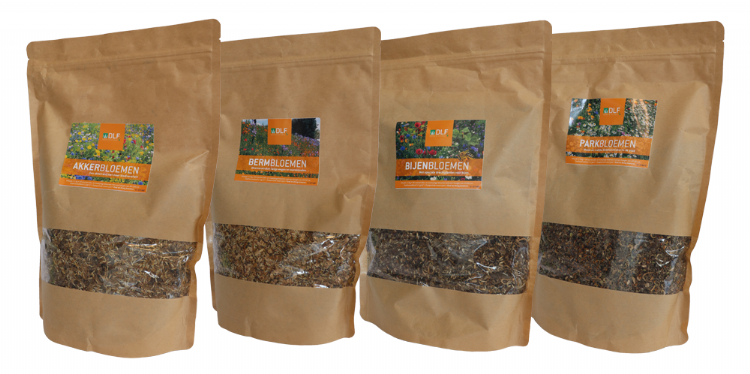 De bloemenmengsels uit het vernieuwde DLF Bloemenpakket De bloemenmengsels uit het vernieuwde DLF Bloemenpakket