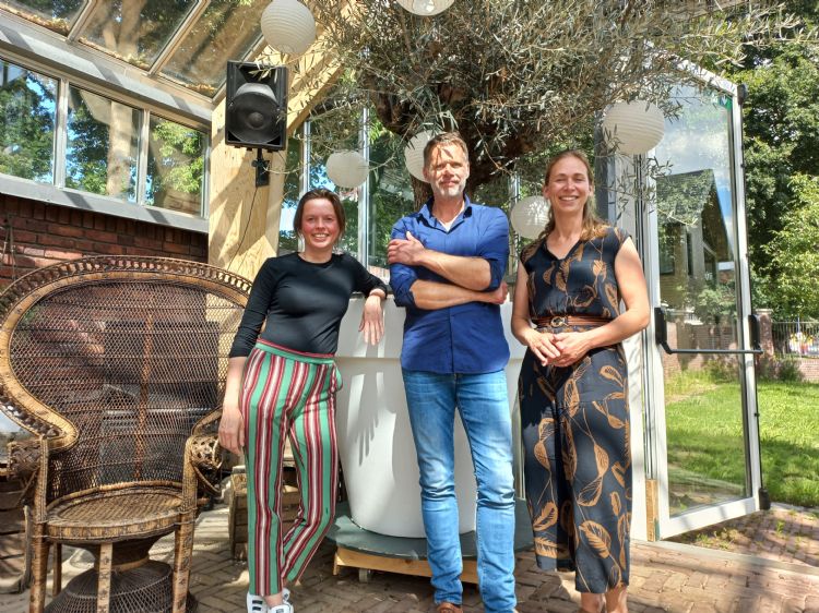 Docenten Caroline de Feijter, Paul van de Donk en Anna van Gammeren Docenten Caroline de Feijter, Paul van de Donk en Anna van Gammeren