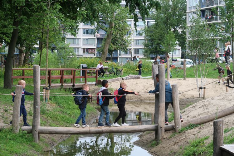 Natuurlijk speellandschap in Maassluis Natuurlijk speellandschap in Maassluis