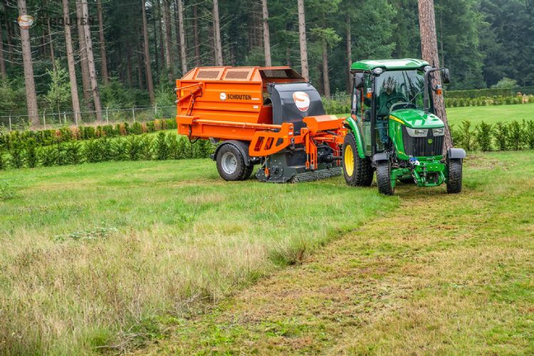 De Panda's hebben een werkbreedte van 180 centimeter De Panda's hebben een werkbreedte van 180 centimeter