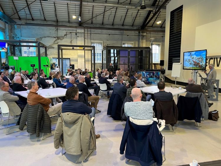 Tijdens de presentatie van de Urban Oases Tijdens de presentatie van de Urban Oases