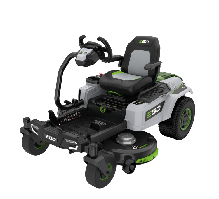 De EGO ZT4200E-S, de zeroturn-maaier met stuur! De EGO ZT4200E-S, de zeroturn-maaier met stuur!