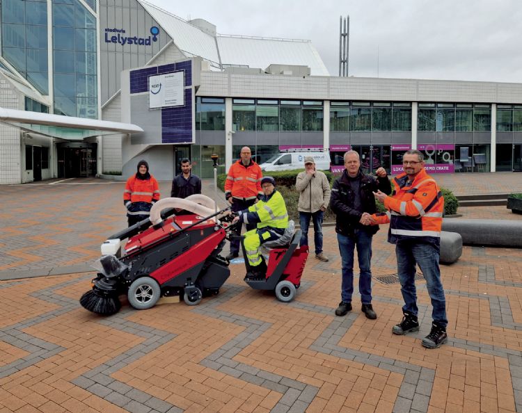 Oplevering CitySweeper Concern voor Werk Lelystad Oplevering CitySweeper Concern voor Werk Lelystad