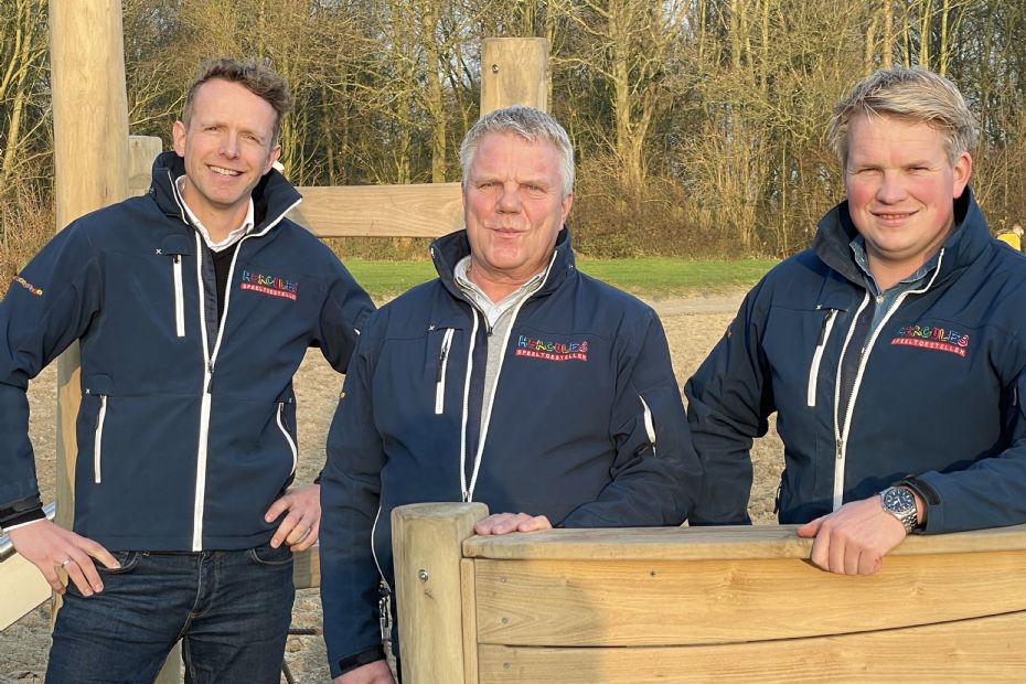 Het Hercules-team: v.l.n.r. Jaap de Wit, John Bakker en Jolle Bakker Het Hercules-team: v.l.n.r. Jaap de Wit, John Bakker en Jolle Bakker