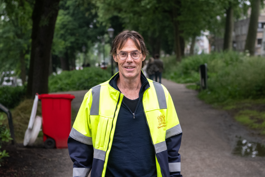 Jos van Veen werkt bij de gemeente Utrecht.