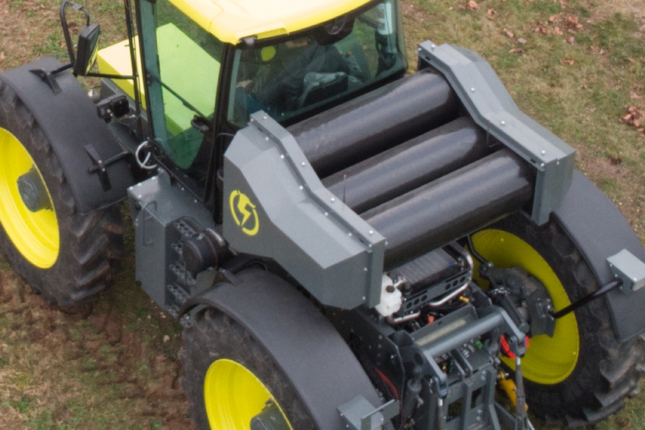 Onopvallende waterstoftanks hier zichtbaar gemaakt Onopvallende waterstoftanks hier zichtbaar gemaakt