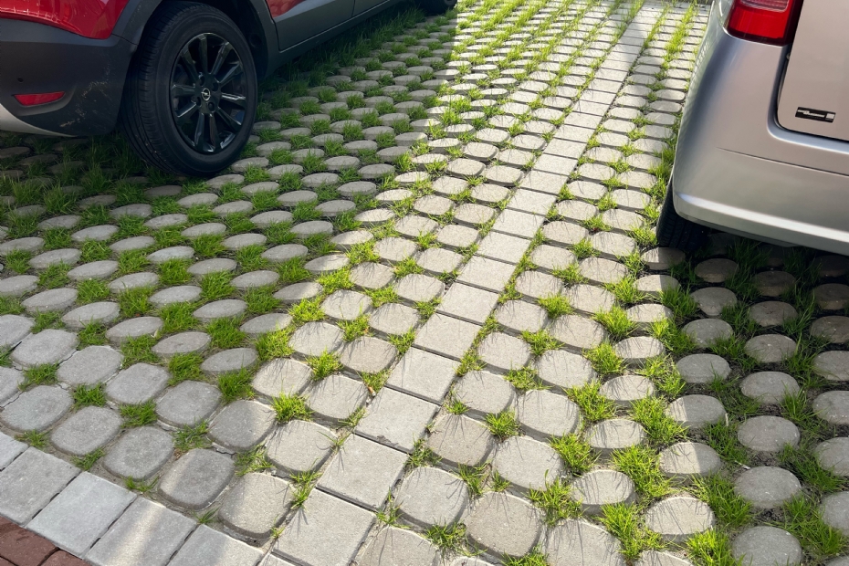 Gradiënt grasbetontegel (Beeld via: Rain(a)Way) Gradiënt grasbetontegel (Beeld via: Rain(a)Way)