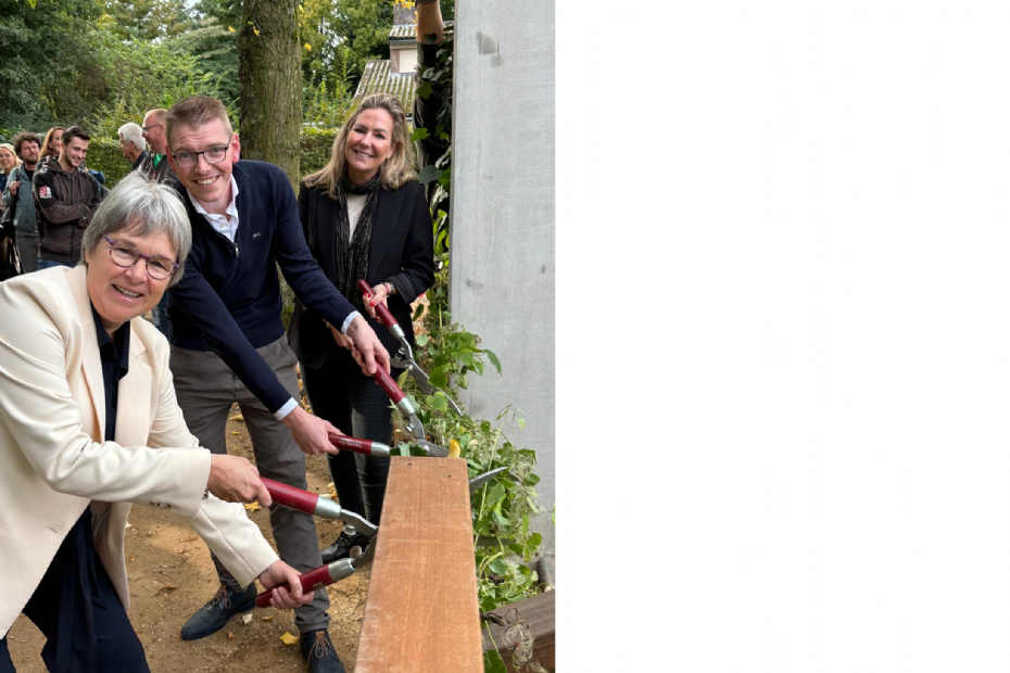 De officiële opening van het onderwijsdak Yuverta Houten De officiële opening van het onderwijsdak Yuverta Houten