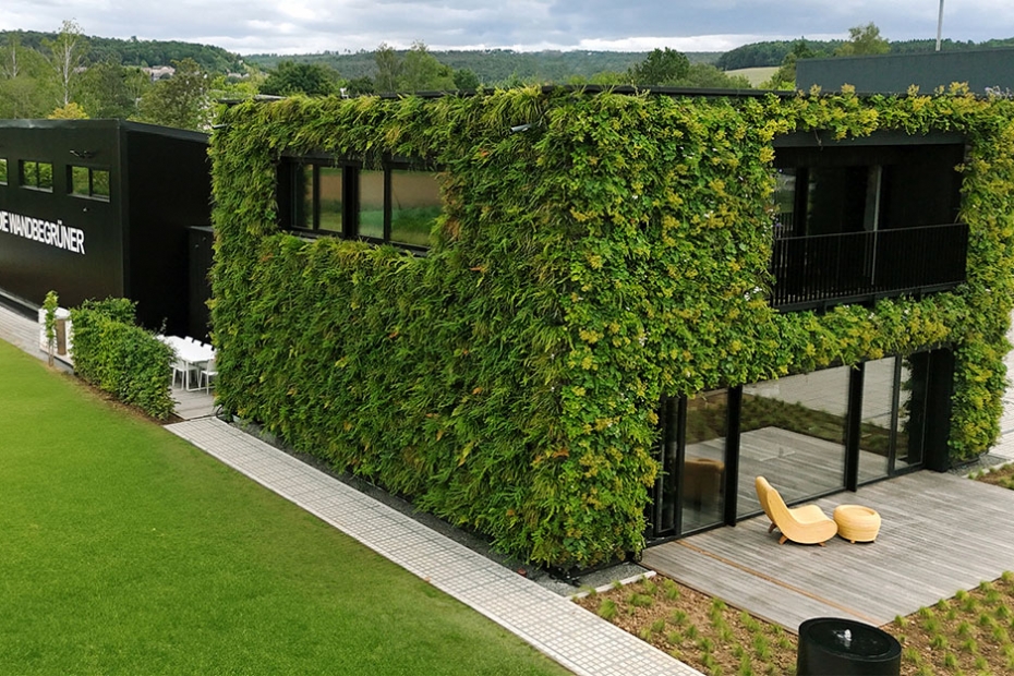 Mobilane Mobipanel Gefasserie Groene gevel Mobilane Mobipanel Gefasserie Groene gevel