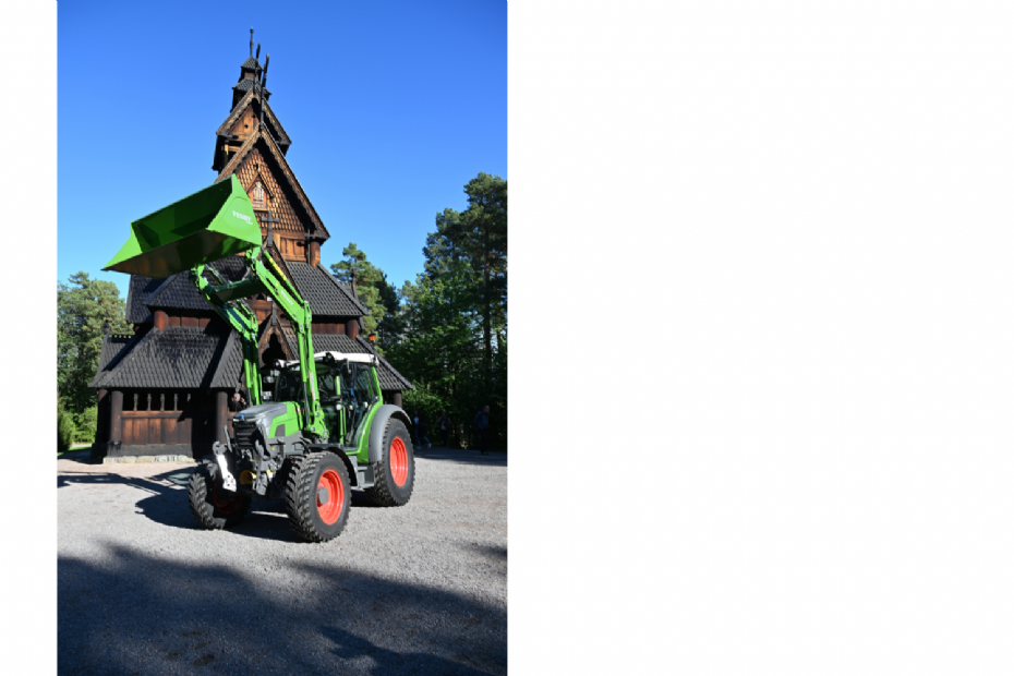 De Fendt e107 standaard Vario