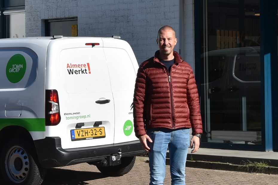 Thijmen Lebbink van de Tomingroep: 'Leuk om aan zo'n praktijktest mee te doen' Thijmen Lebbink van de Tomingroep: 'Leuk om aan zo'n praktijktest mee te doen'