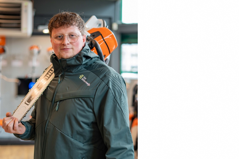 Jacco van Blitterswijk houdt niet van stilstaan Jacco van Blitterswijk houdt niet van stilstaan