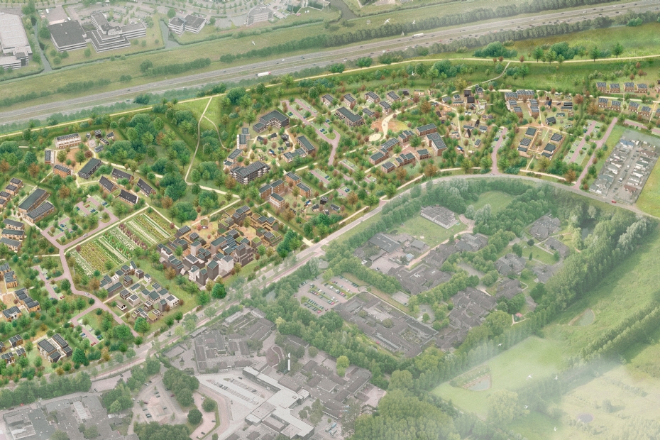 Buurtschap Te Veld (credits Tom van Tuijn Stedenbouw)