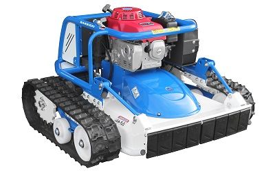 X-Rot, de radiografisch bestuurbare robotmaaier X-Rot, de radiografisch bestuurbare robotmaaier