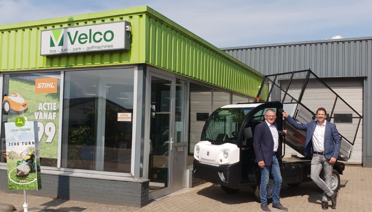 Ben Veldhuis (links) & Olaf van Grol rechts) van Velco BV. Ben Veldhuis (links) & Olaf van Grol rechts) van Velco BV.