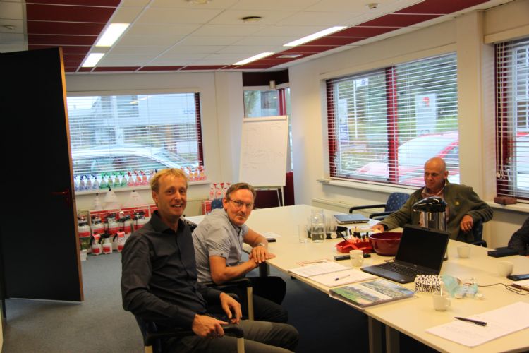 V.l.n.r.: Peter Laan, Willem van Duijn en Gerrit Klop V.l.n.r.: Peter Laan, Willem van Duijn en Gerrit Klop