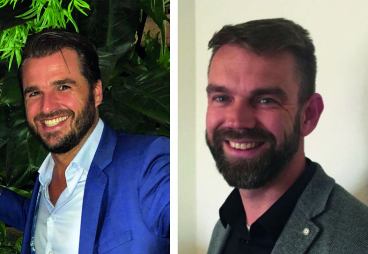 Mart Hoppenbrouwers (links) en Alfred Treffers (rechts) van Dolmans Landscaping Group Mart Hoppenbrouwers (links) en Alfred Treffers (rechts) van Dolmans Landscaping Group