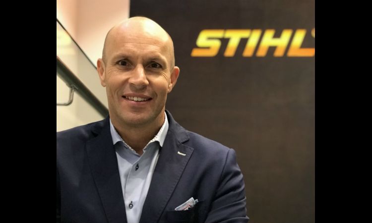 Joeri Welslau, CEO Stihl Benelux