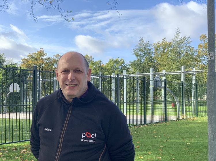 Johan van de Wielen van leverancier Poel Bosbouw Johan van de Wielen van leverancier Poel Bosbouw