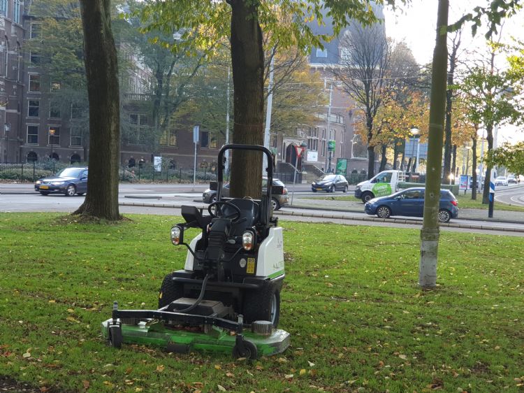 De AllTrec-maaier in Amsterdam De AllTrec-maaier in Amsterdam