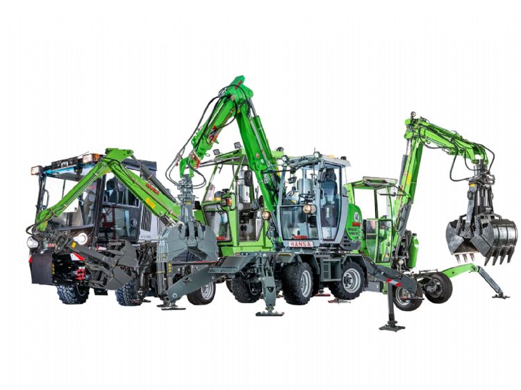 Hansa heeft drie gravers specifiek om graven te delven. Hansa heeft drie gravers specifiek om graven te delven.