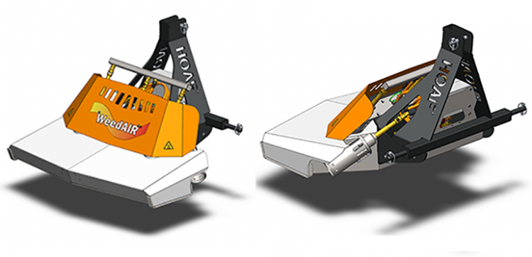 Een studiotekening van de WeedAir 1002 IB, die bij het ter perse gaan van dit blad nog in productie was. Een studiotekening van de WeedAir 1002 IB, die bij het ter perse gaan van dit blad nog in productie was.