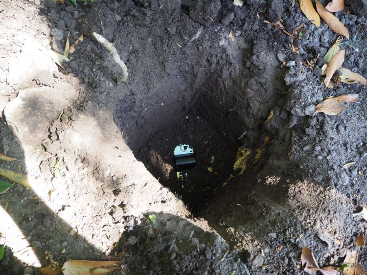 Sensoren die de grond in gaan Sensoren die de grond in gaan