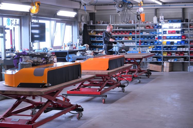 De werkplaats van Becx Machines De werkplaats van Becx Machines