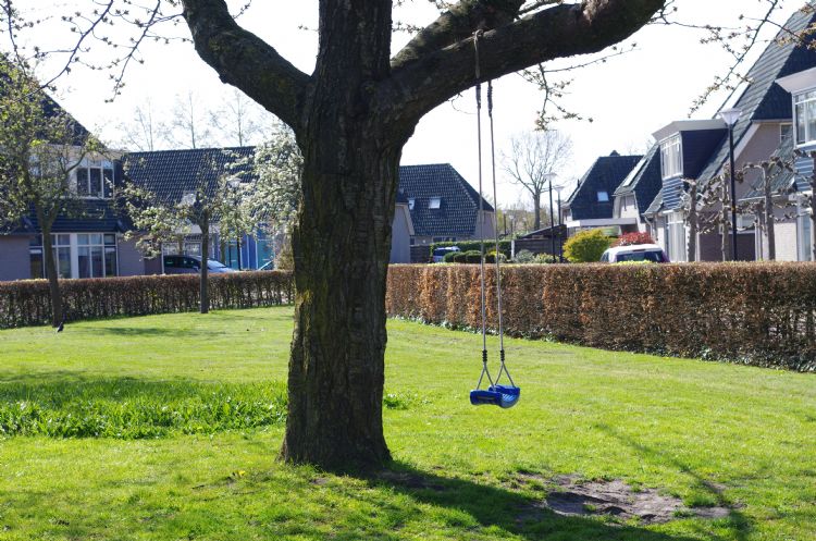 Ook in de wijk Boerderijakker is veel ruimte voor spelen en ontmoeten in de groene buitenruimte.