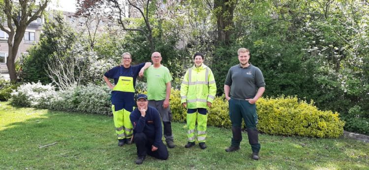 Onderhoudsteam Parteon, samenwerking De Enk en Werkom