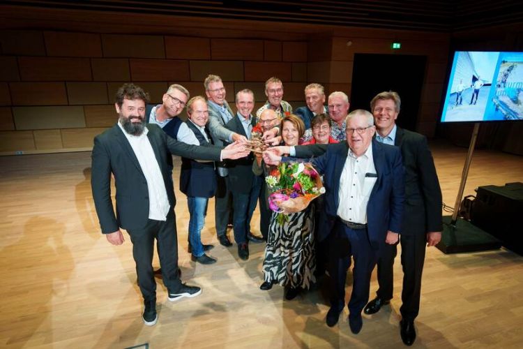 Winnaars Gouden Piramide 2020. Foto: College van Rijksadviseurs