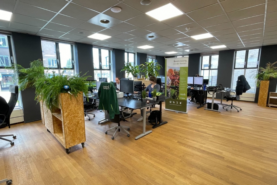 Het nieuwe kantoor van ConnectedGreen
