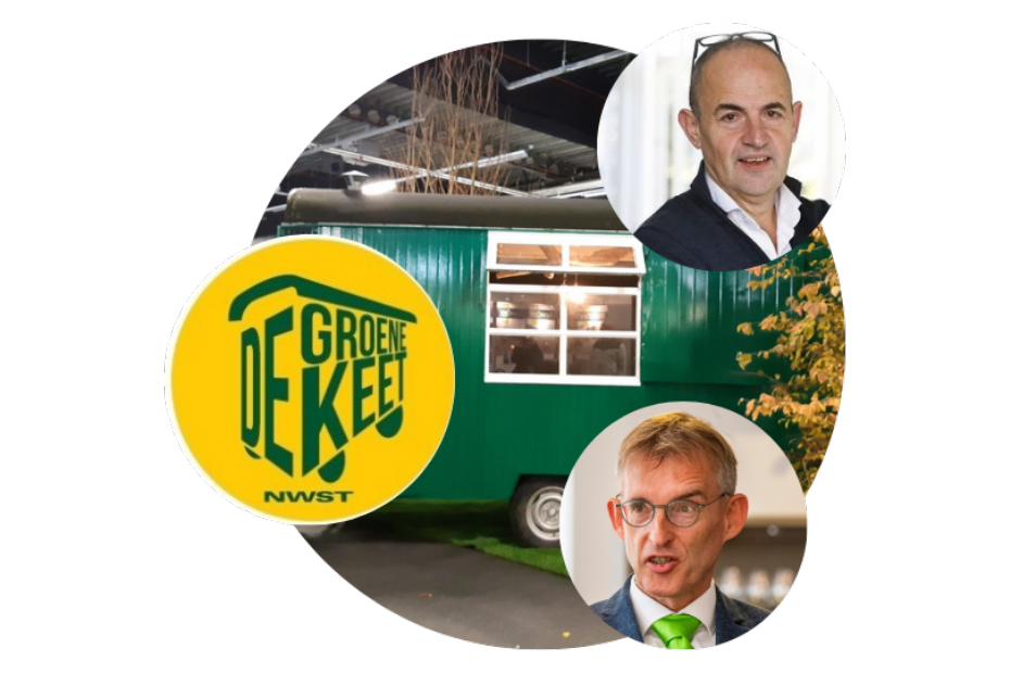 Iedere beursdag om 11:30 vindt bij de Groene Keet een interactieve discussie plaats onder leiding van hoofdredacteur Hein van Iersel en Dick Oosthoek van GroenKeur.