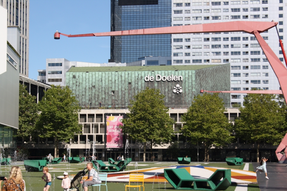 Daktuin De Doelen in Rotterdam