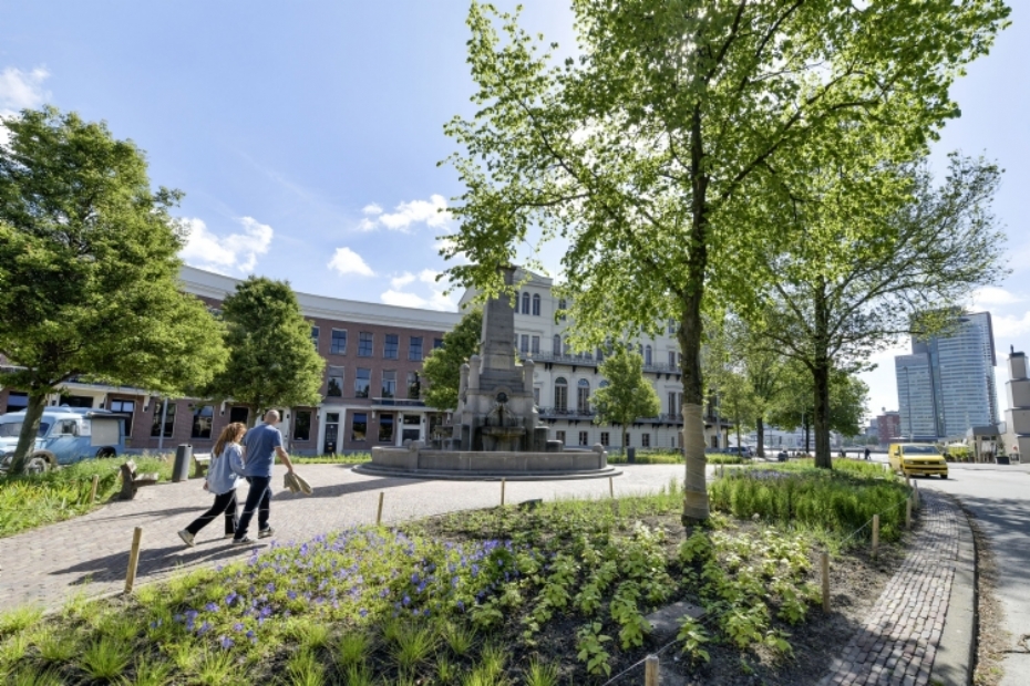 Eindresultaat Veerkade. Foto: gemeente Rotterdam -  David Rozing. 