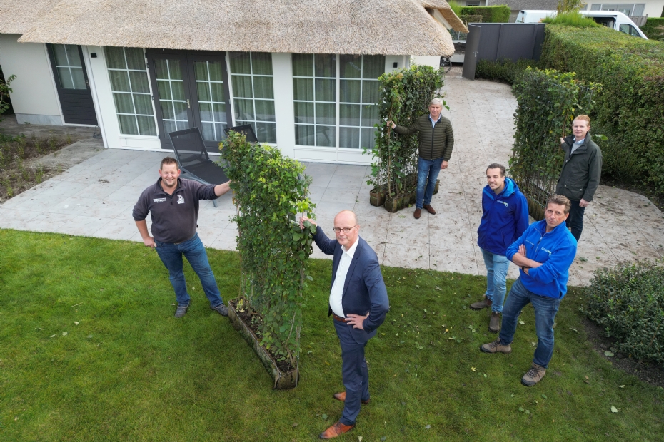 De ECO-haag in Domburg De ECO-haag in Domburg