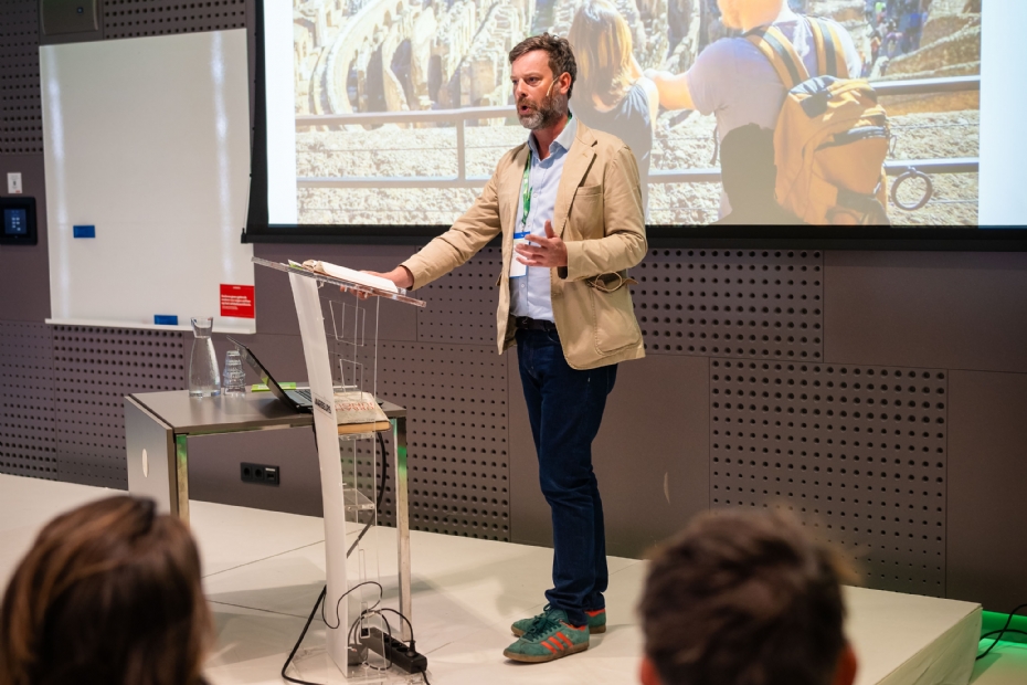 Ben Wilson op het Future Green City World Congress in Utrecht. Fotografie: Martijn Beekman