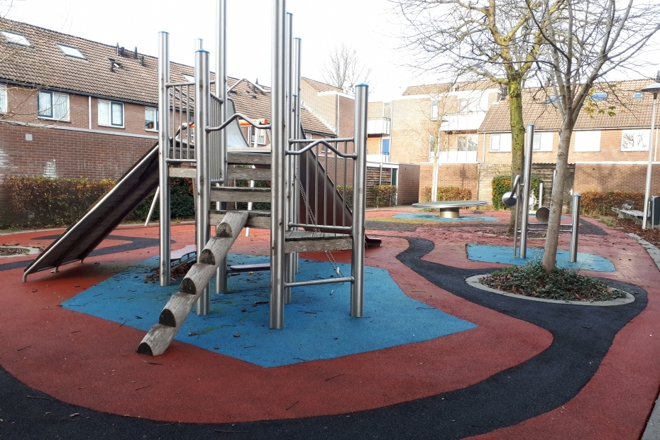 Een speeltuin in Utrecht, foto ter illustratie