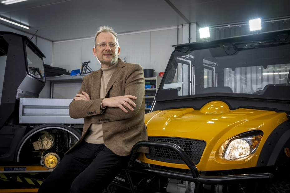 Theo de Jong, oprichter en directeur van Frisian Motors