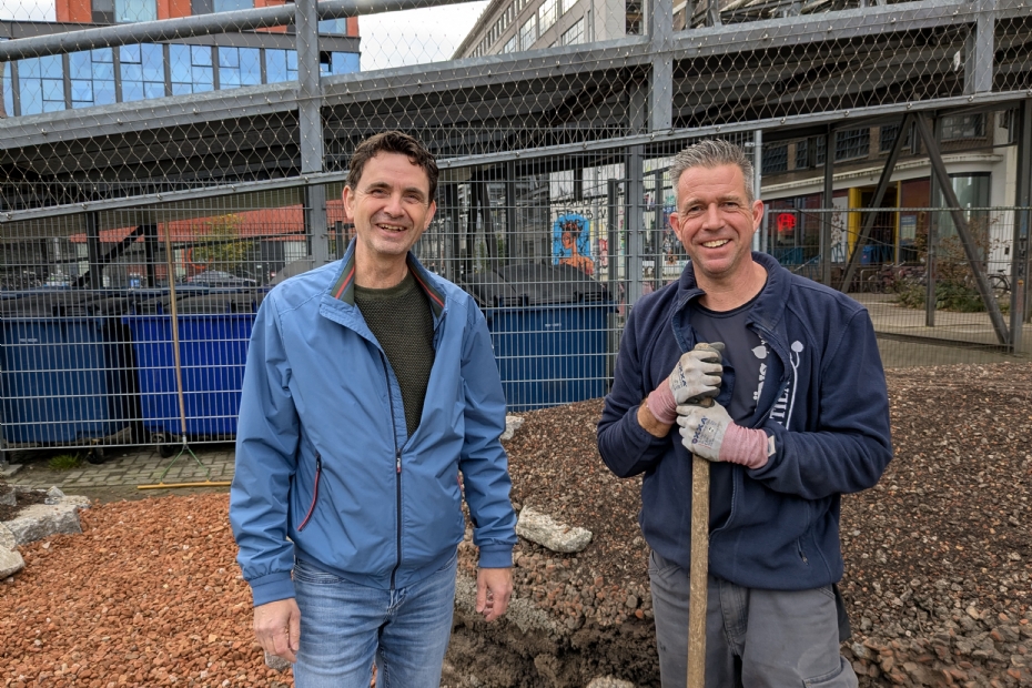 Jeroen Soontiëns en Marsay Deeben. 