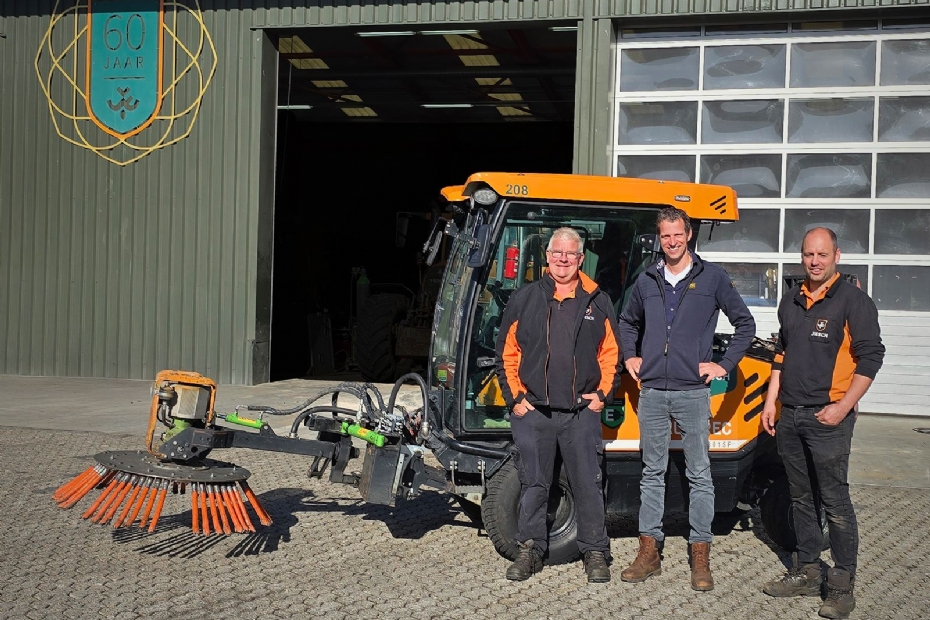 De mannen van JvESCH met de AllTrec