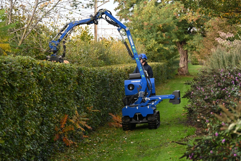 De Harsma ONE is smal en daarom per definitie niet erg stabiel. Dat is opgelost door de uitschuifbare contragewichten
