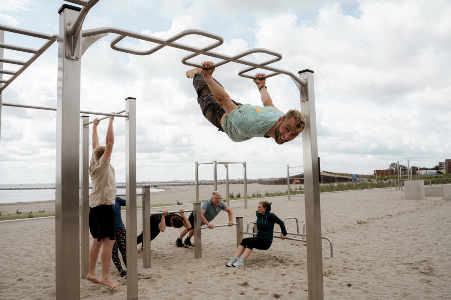 Hercules multifunctionele en inclusieve sportplek op het Stadsstrand in Hoorn