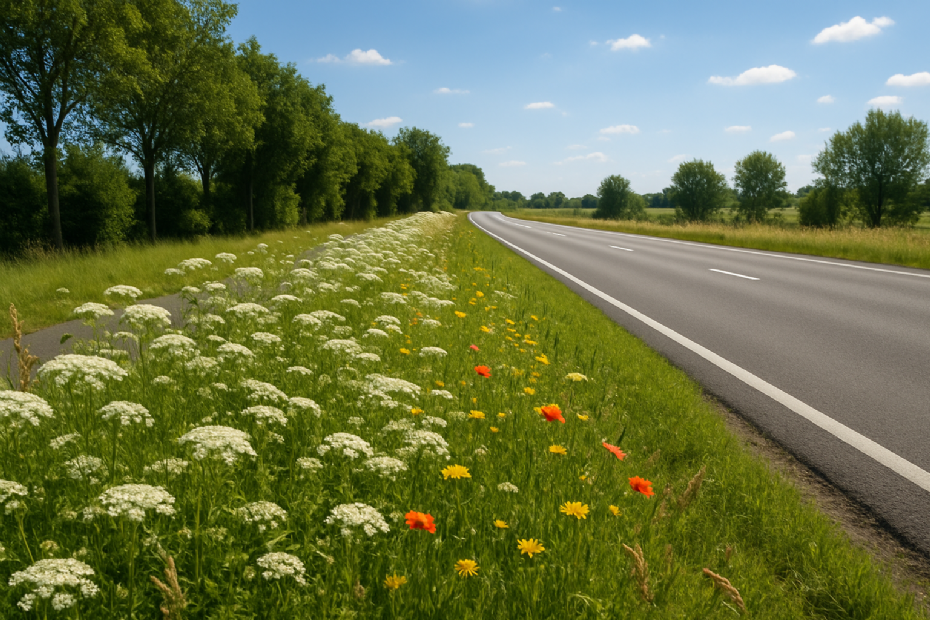 Beeld ter illustratie: brandwerende bermen in provincie Gelderland