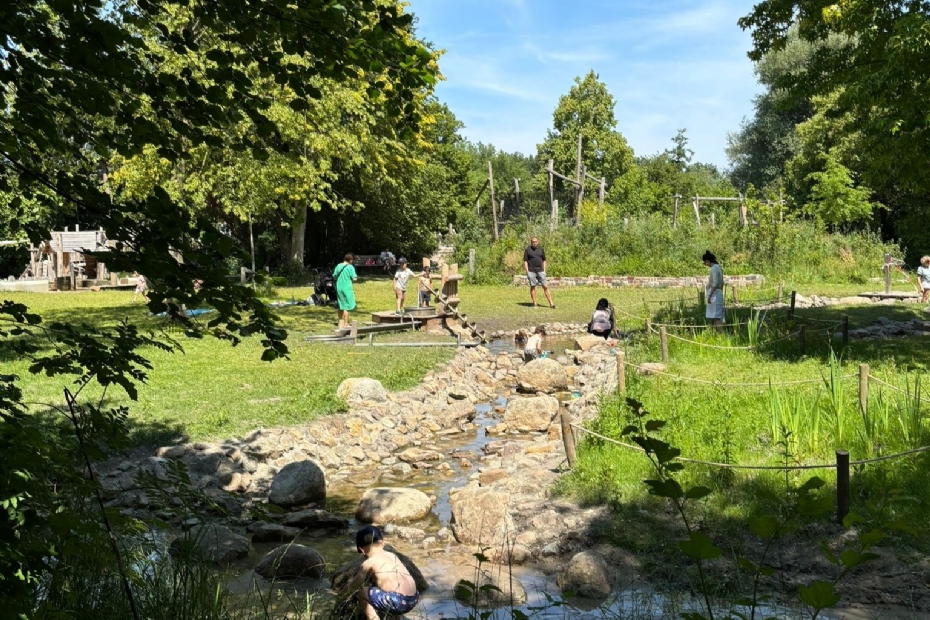 Waterspeeltuin Tanthof te Delft Waterspeeltuin Tanthof te Delft