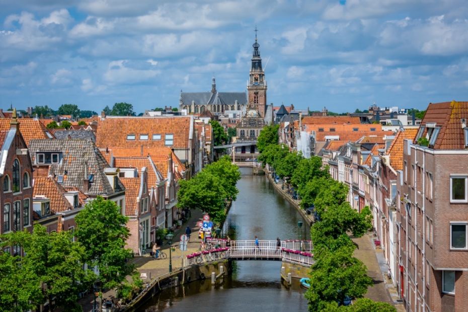 Een gracht in Alkmaar (Beeld: Nationale Groendag)